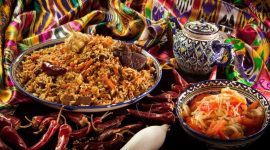 Pilaf / Cuisine traditionnelle Ouzbékistan