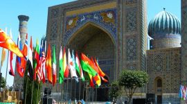 Mosquée en Ouzbékistan