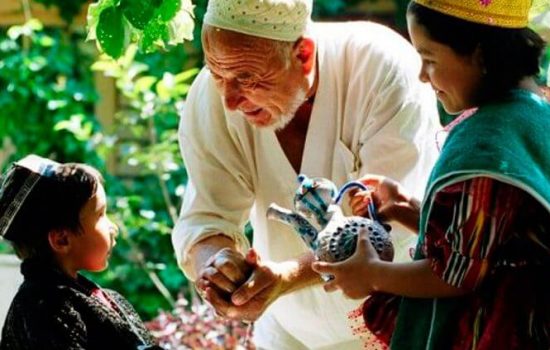 Famille en Ouzbékistan