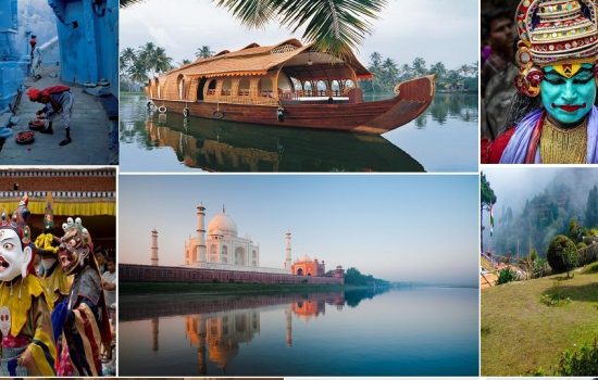 Collage de photos Inde