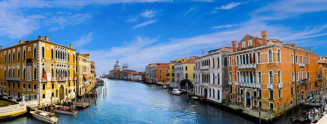 Vue panoramique sur Venice