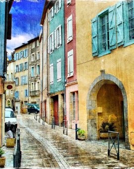 Peinture ruelle