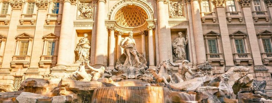 Fontana di Trevi Rome Italie