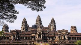 Le temple Angkor Wat à Siem Reap au Cambodge, patrimoine culturel, Asie