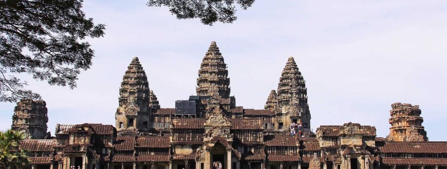 Le temple Angkor Wat à Siem Reap au Cambodge, patrimoine culturel, Asie