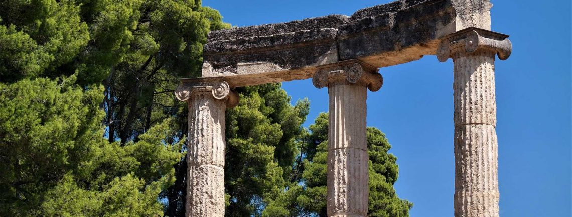 Détail architectural, vestiges, patrimoine culturel en Grèce