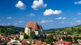 L'église fortifiée de Biertan en Transylvanie Roumanie