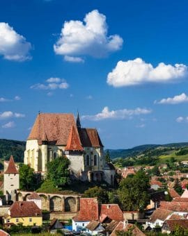 L'église fortifiée de Biertan en Transylvanie Roumanie