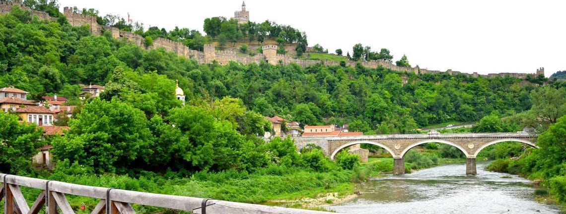 La forteresse de Veliko Tarnovo, Bulgarie, Europe de l'Est, Balkans, paysage