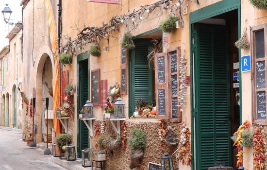 Boutique sur ruelle à Mallorca en Espagne