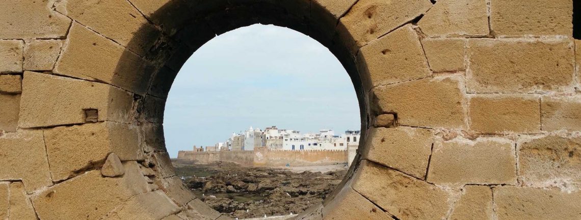 Vue sur Essaouira au Maroc