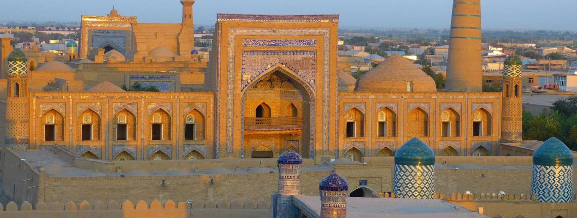 Patrimoine architectural et culturel à Khiva en Ouzbékistan