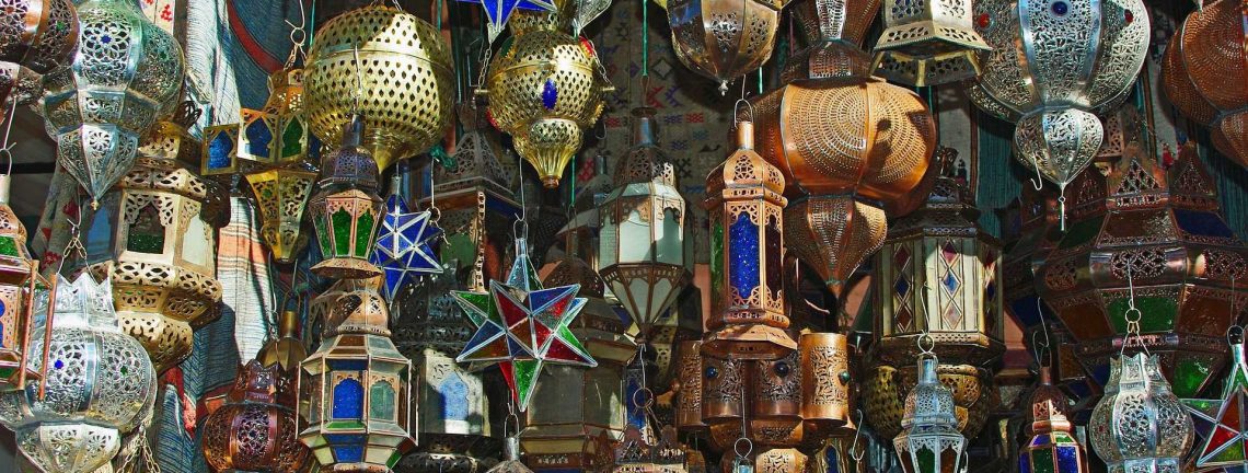 Artisanat au marché à Marrakech