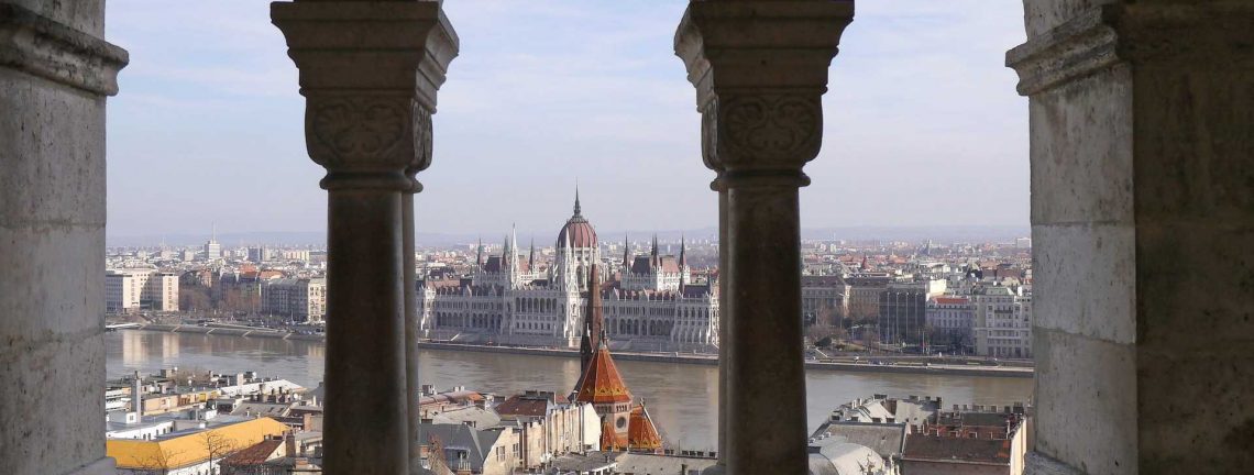 Vue sur Budapest et la Danube en Hongrie