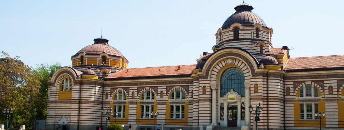 Bâtiment à Sofia, en Bulgarie