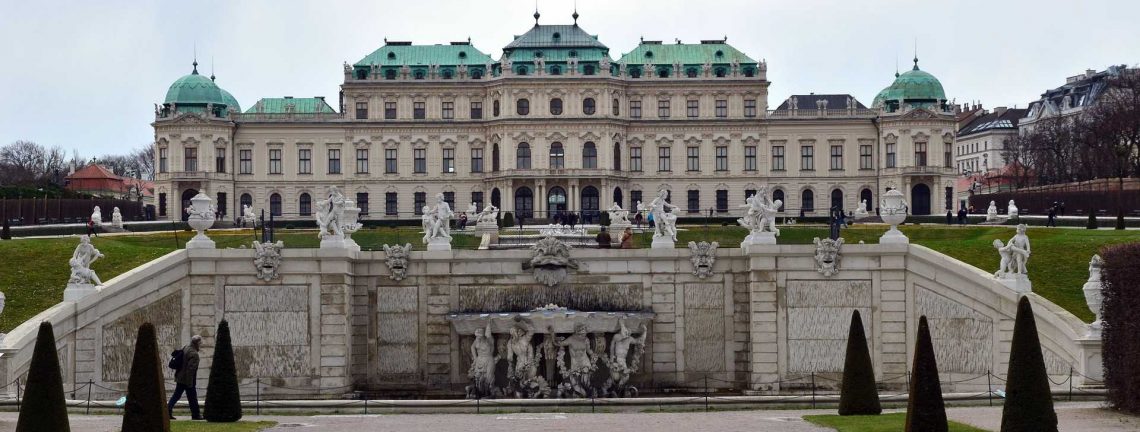 Le Palais de Belvedere à Vienne, Autriche